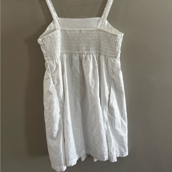 Abercrombie Kids White Ruched Dress - Picture 4 of 4